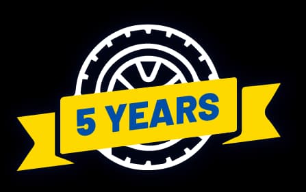 5 Years Manufacturer Warranty